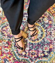 Load image into Gallery viewer, CORKY&#39;S- Walk the Walk Strappy Sandal in Black
