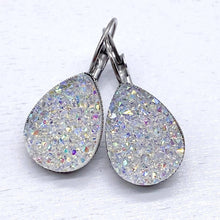 Load image into Gallery viewer, Big as Texas Teardrop Dangles: Red Collection -Earrings
