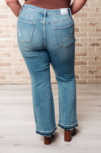 Load image into Gallery viewer, Isla Mid Rise Distressed Released Hem Bootcut Jeans- JUDY BLUE
