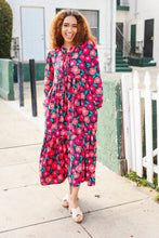 Load image into Gallery viewer, Look Adorable Ribbon Bow Tie Babydoll Tiered Maxi Dress

