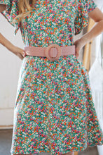 Load image into Gallery viewer, Buckle Me Beautiful Blush Faux Leather Belt
