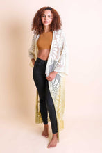 Load image into Gallery viewer, LETO- Ombre Bohemian Lace Kimono
