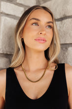 Load image into Gallery viewer, Waterproof, No Tarnish, Chain Reaction Gold Plated Choker
