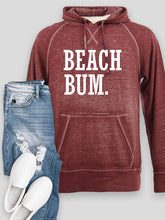 Load image into Gallery viewer, OCEAN &amp; 7TH- Beach Bum Vintage Hoodie Curvy Size- 8 Colors- Curvy Sizes 2X + 3X
