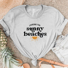 Load image into Gallery viewer, OCEAN &amp; 7TH- Sunny Beaches Soft-Style Tee- 4 COLORS CURVY SIZES 2X + 3X

