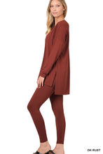 Load image into Gallery viewer, Zenana- Buttery Soft Brushed Longe Sleeve Loungewear Set (S-XL)
