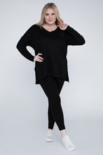 Load image into Gallery viewer, Zenana- Curvy Buttery Soft Brushed Loungewear Set (1X- 3X)
