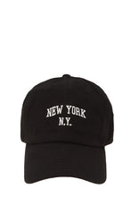 Load image into Gallery viewer, NEW YORK Embroidery Cotton Cap
