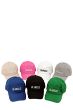 Load image into Gallery viewer, LOS ANGELES Embroidery Cotton Cap
