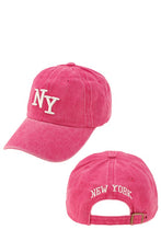 Load image into Gallery viewer, NY Embroidery Pigment Cap

