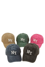 Load image into Gallery viewer, NY Embroidery Pigment Cap
