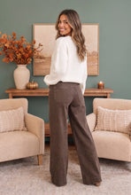 Load image into Gallery viewer, Washed Brown Jeans That Mean Business
