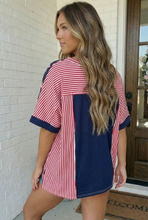 Load image into Gallery viewer, Stars and Stripes Forever Oversized Top
