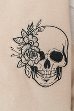 Load image into Gallery viewer, PREORDER: Embroidered Floral Skull Sweatshirt
