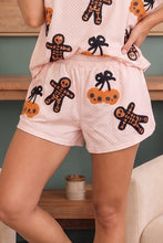 Load image into Gallery viewer, Spooky Season Sequin Lazy Day Short Set
