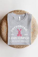 Load image into Gallery viewer, Cotton Tail Easter Bunny Glitter Graphic T Shirts

