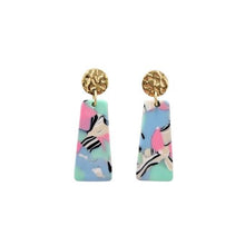Load image into Gallery viewer, Spiffy &amp; Splendid- Mia Mini Earrings - 80&#39;s Pastel
