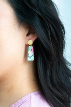Load image into Gallery viewer, Spiffy &amp; Splendid- Mia Mini Earrings - 80&#39;s Pastel
