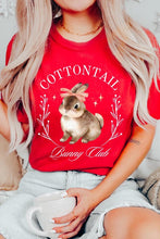 Load image into Gallery viewer, Cottontail Bunny Club Easter Graphic T Shirts
