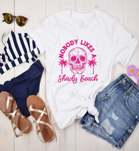 Load image into Gallery viewer, OCEAN &amp; 7TH-Shady Beach Graphic Tee- CURVY SIZES 2X + 3X- 6 COLORS
