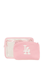 Load image into Gallery viewer, LA 3D Embroidery Clear Square Bag w/ Coin Purse
