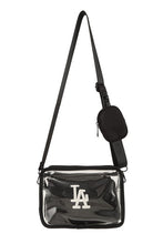 Load image into Gallery viewer, LA 3D Embroidery Clear Square Bag w/ Coin Purse
