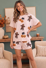 Load image into Gallery viewer, Spooky Season Sequin Lazy Day Short Set
