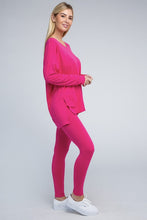 Load image into Gallery viewer, Zenana- Buttery Soft Brushed Longe Sleeve Loungewear Set (S-XL)
