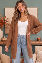 Load image into Gallery viewer, Hot Cocoa Pocketed Cardigan
