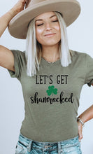 Load image into Gallery viewer, KISSED APPAREL- Let&#39;s Get Shamrocked Graphic Tee- S, M, L, XL

