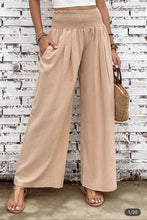 Load image into Gallery viewer, Summer Nights Lightweight Smocked Pants
