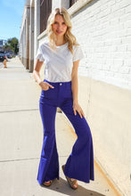 Load image into Gallery viewer, All You Need Sapphire High Waist Flare Leg Denim Jeans
