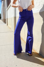 Load image into Gallery viewer, All You Need Sapphire High Waist Flare Leg Denim Jeans
