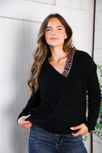 Load image into Gallery viewer, Twilight Charms Beaded V Neck Sweater
