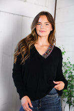 Load image into Gallery viewer, Twilight Charms Beaded V Neck Sweater

