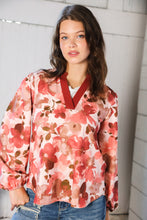 Load image into Gallery viewer, On Blossom Lane Floral Blouse
