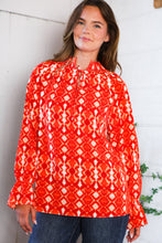 Load image into Gallery viewer, Red Hot Ruffles Woven Blouse
