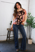 Load image into Gallery viewer, Blooms in Autumn Turtleneck Cozy Sweater
