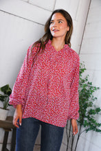 Load image into Gallery viewer, Poppy Daydream Floral Woven Blouse
