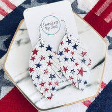 Load image into Gallery viewer, THE LIBERTY&#39;S- Fringe Leaf: Hand Drawn Stars - JEWELRY BY JEN
