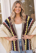 Load image into Gallery viewer, Chilly Nights Kimono Wrap with Tassel Tie
