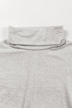 Load image into Gallery viewer, LILLY- Gray Cowl Neck Shift Tunic Top
