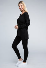 Load image into Gallery viewer, Zenana- Buttery Soft Brushed Longe Sleeve Loungewear Set (S-XL)
