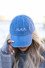 Load image into Gallery viewer, OCEAN &amp; 7TH- Beach Wave Embroidered Baseball Cap
