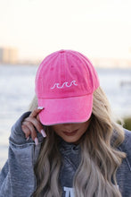 Load image into Gallery viewer, OCEAN &amp; 7TH- Beach Wave Embroidered Baseball Cap
