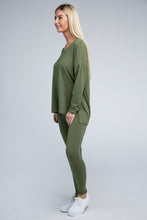 Load image into Gallery viewer, Zenana- Buttery Soft Brushed Longe Sleeve Loungewear Set (S-XL)
