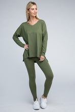 Load image into Gallery viewer, Zenana- Buttery Soft Brushed Longe Sleeve Loungewear Set (S-XL)
