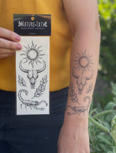 Load image into Gallery viewer, Nature Tats Temp Tattoo - SUNLIT SOUTH
