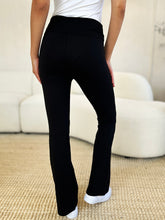 Load image into Gallery viewer, Full Size High Waist Wide Waistband Bootcut Active Pants- Zenana
