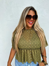 Load image into Gallery viewer, PREORDER: Maggie Lace Top in Three Colors
